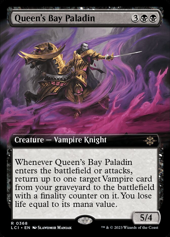 Queen's Bay Paladin - [Foil, Extended Art] The Lost Caverns of Ixalan (LCI)