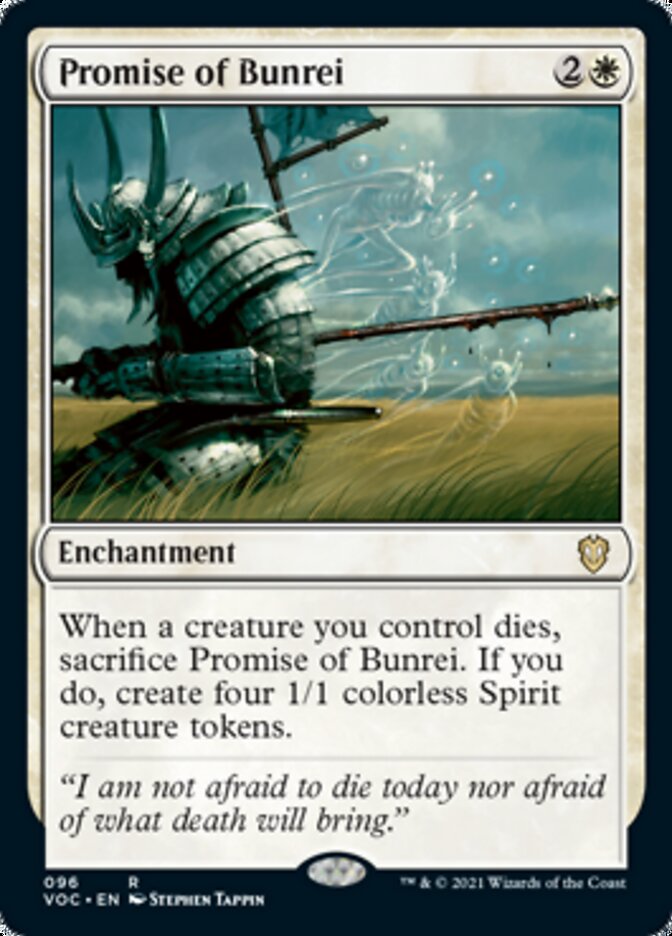 Promise of Bunrei - Crimson Vow Commander (VOC)