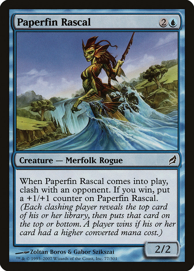 Paperfin Rascal - [Foil] Lorwyn (LRW)