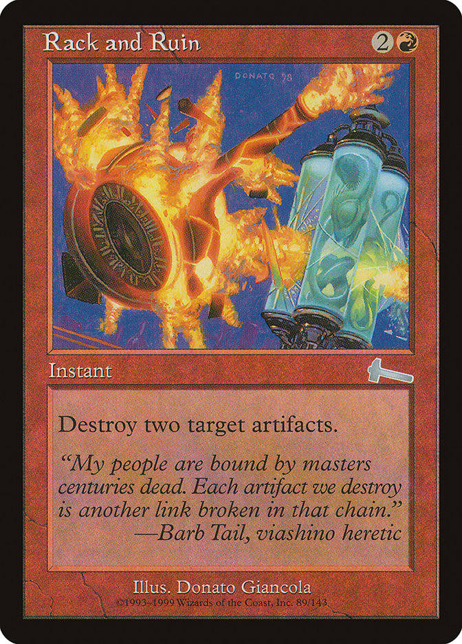 Rack and Ruin - [Foil] Urza's Legacy (ULG)