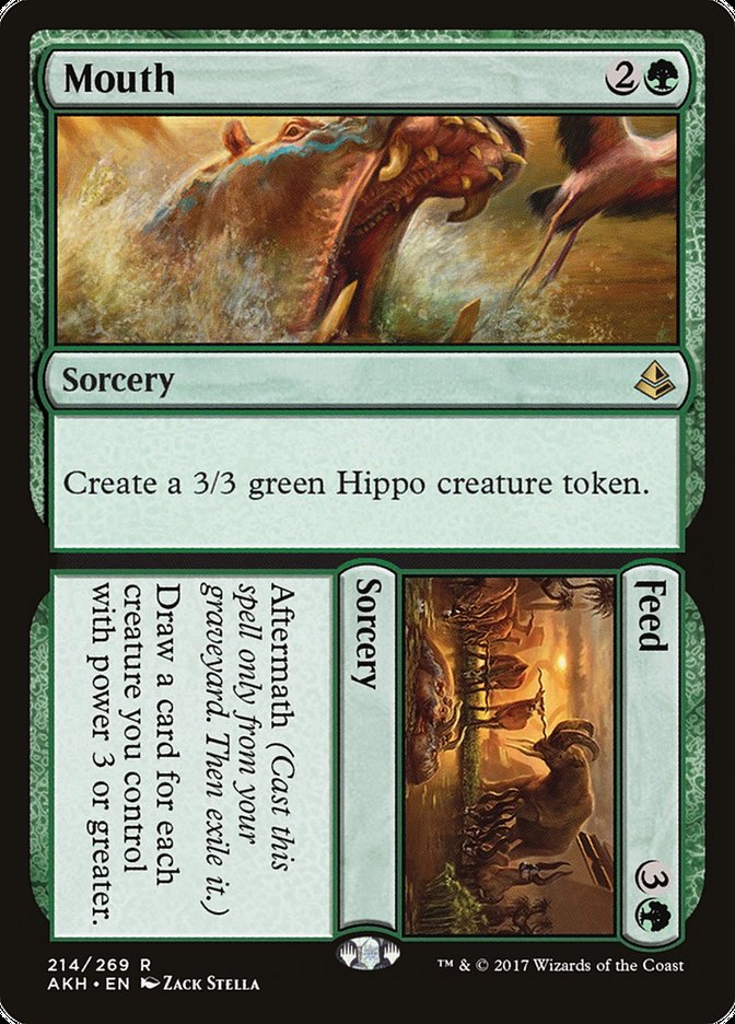 Mouth // Feed - [Foil] Amonkhet (AKH)