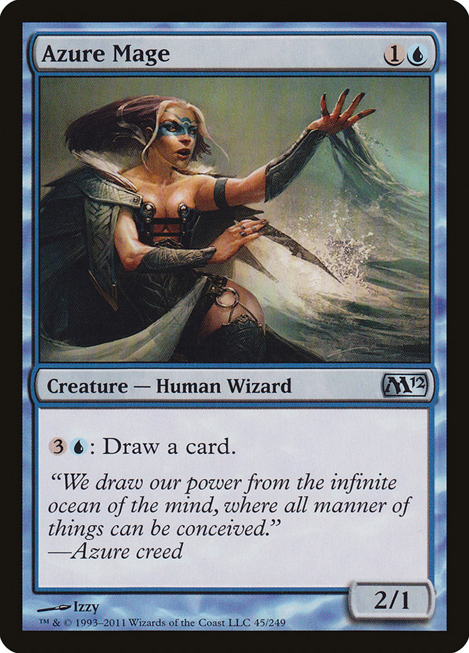 Azure Mage - [Foil] Magic 2012 (M12)