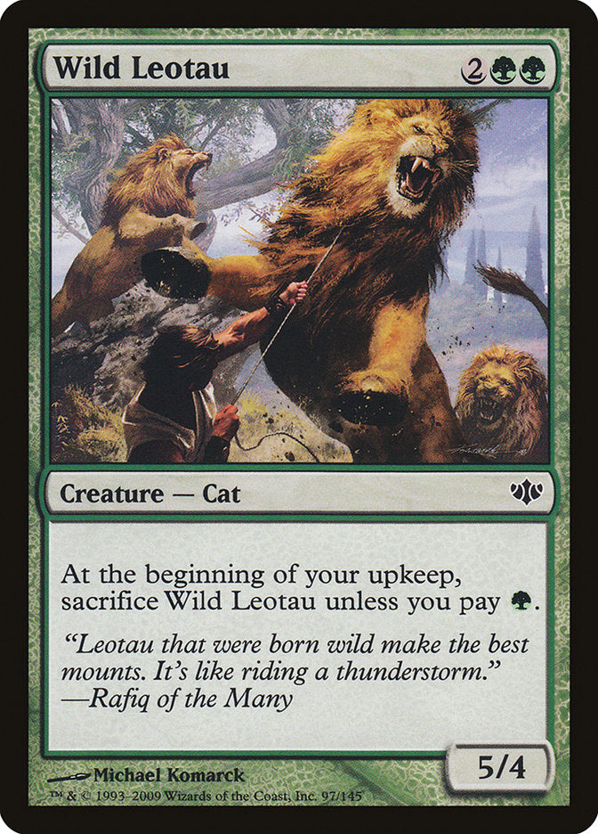 Wild Leotau - [Foil] Conflux (CON)