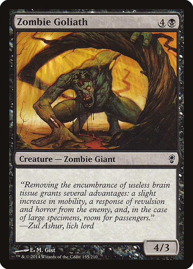 Zombie Goliath - [Foil] Conspiracy (CNS)