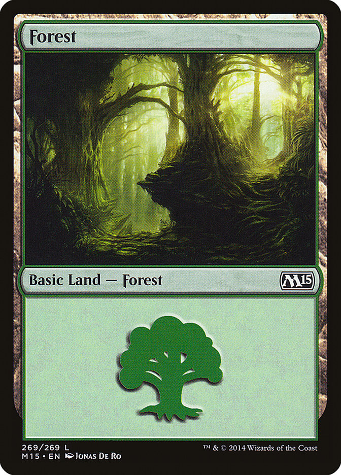 Forest (269) - Magic 2015 (M15)