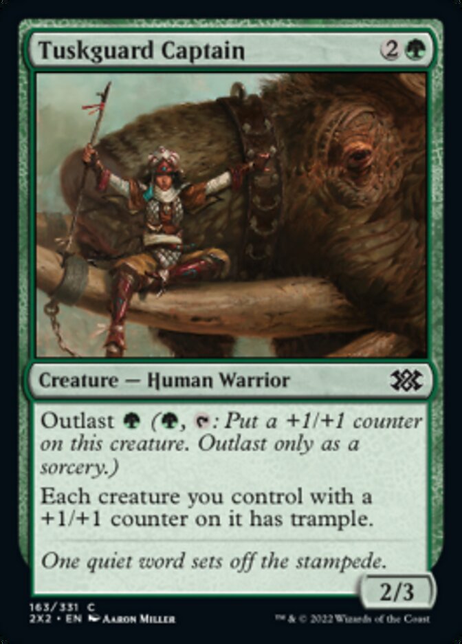 Tuskguard Captain - [Foil] Double Masters 2022 (2X2)