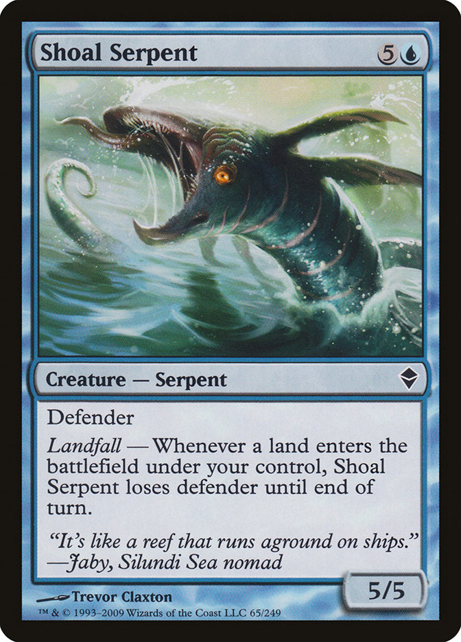 Shoal Serpent - [Foil] Zendikar (ZEN)