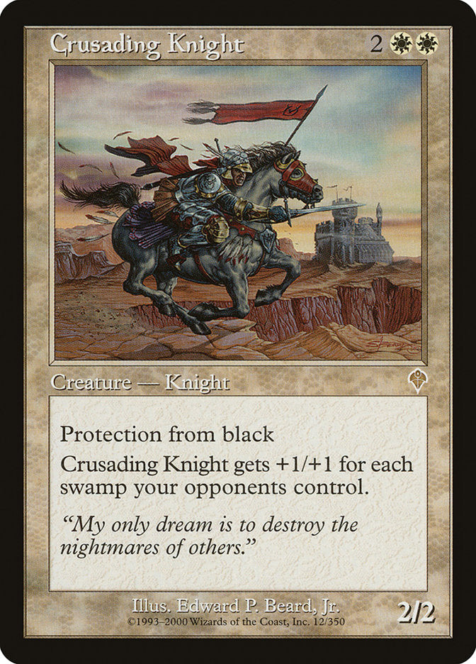 Crusading Knight - [Foil, Retro Frame] Invasion (INV)