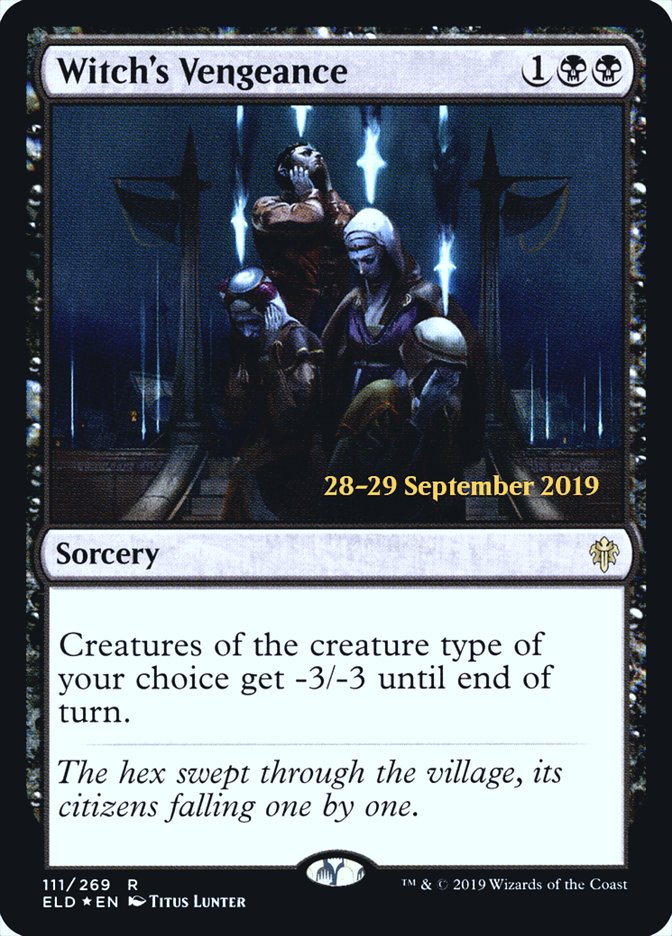Witch's Vengeance - [Foil, Promo] Throne of Eldraine Promos (PELD)