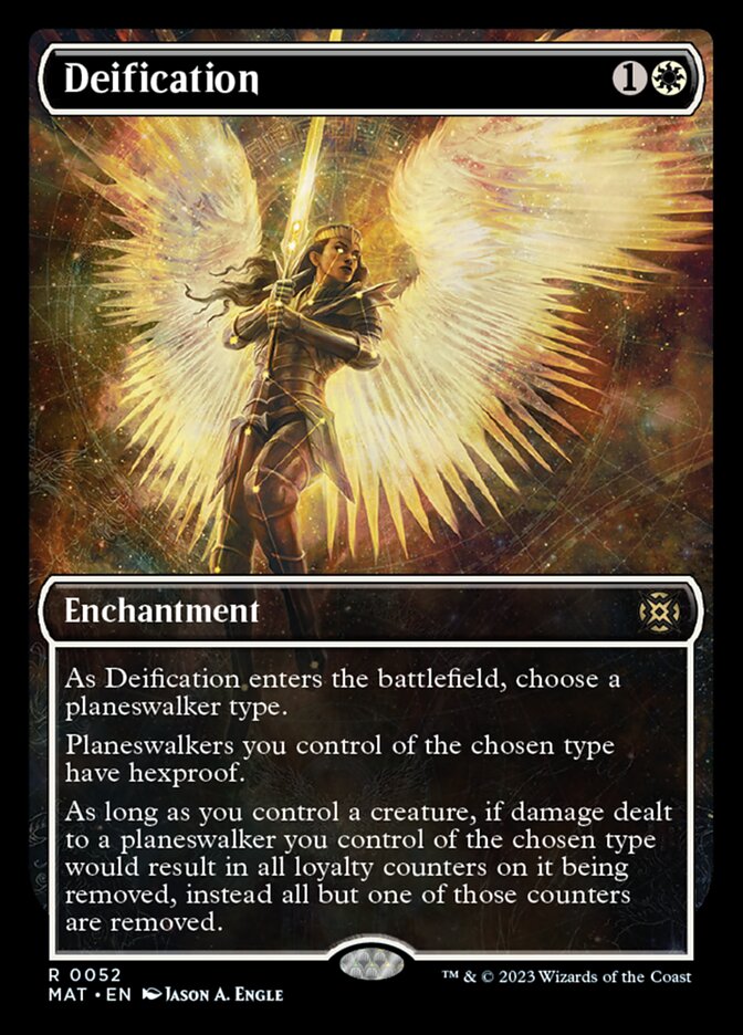 Deification - [Foil, Showcase] March of the Machine: The Aftermath (MAT)