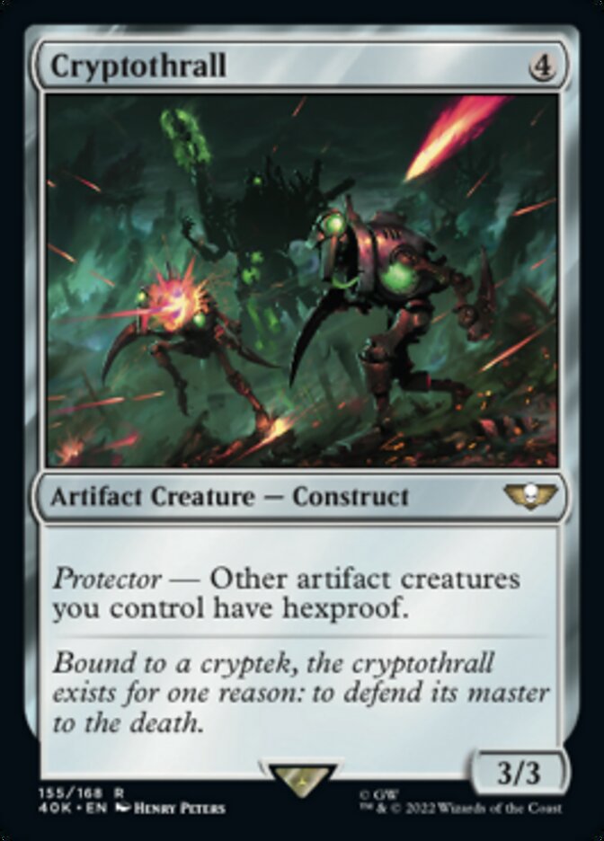 Cryptothrall - [Surge Foil] Warhammer 40,000 Commander (40K)