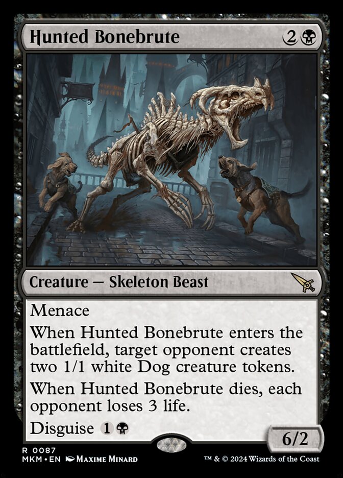Hunted Bonebrute - [Foil] Murders at Karlov Manor (MKM)