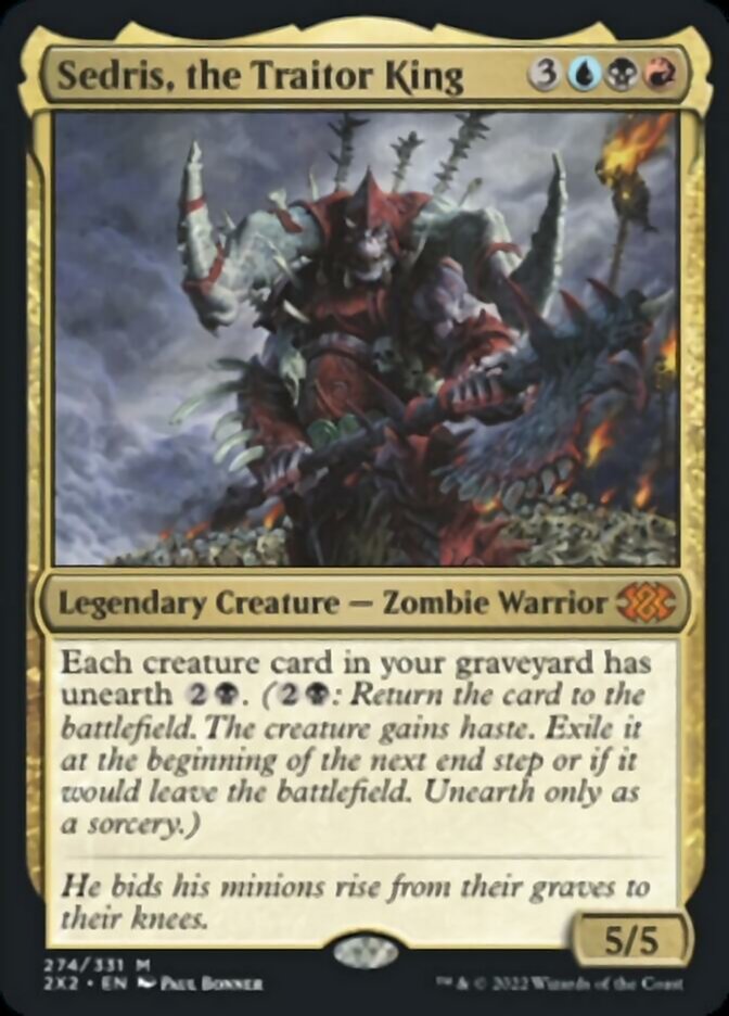 Sedris, the Traitor King - [Foil] Double Masters 2022 (2X2)