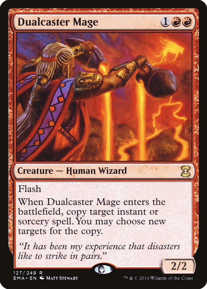 Dualcaster Mage - [Foil] Eternal Masters (EMA)