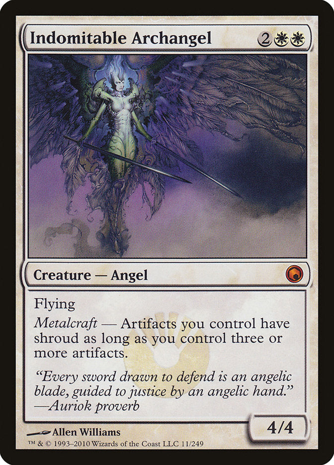 Indomitable Archangel - [Foil] Scars of Mirrodin (SOM)