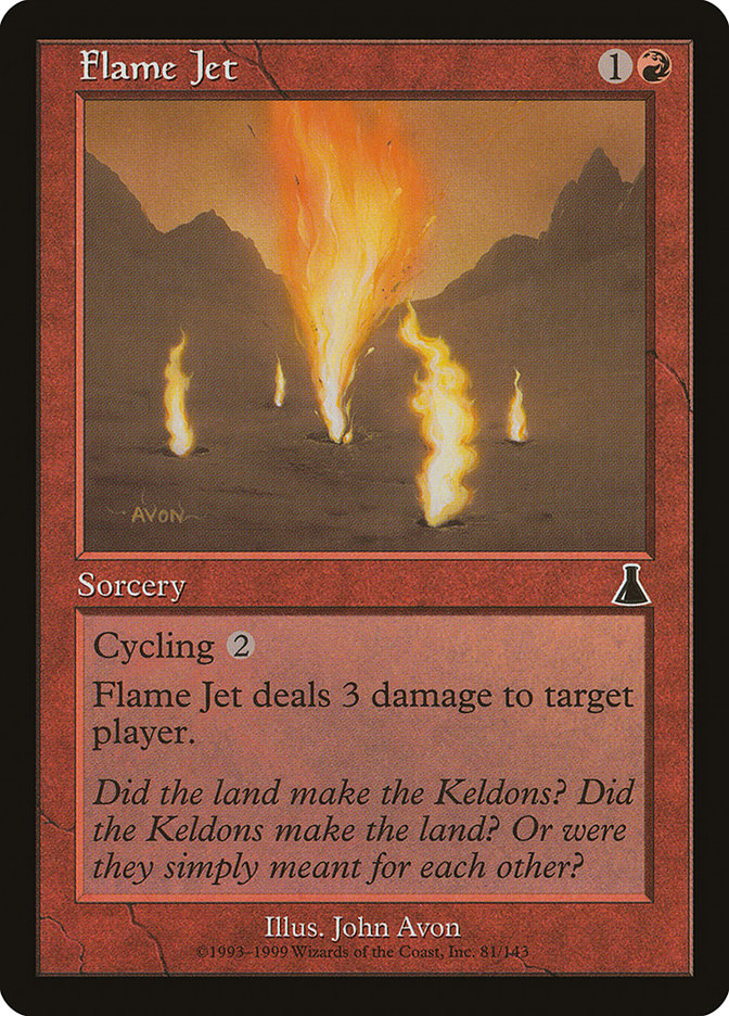 Flame Jet - Urza's Destiny (UDS)