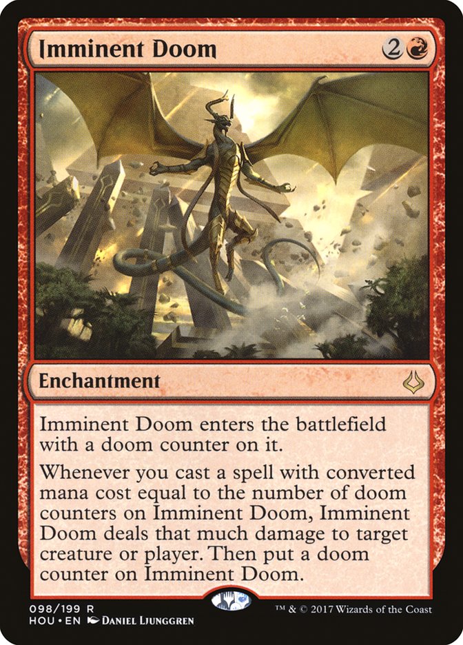 Imminent Doom - [Foil] Hour of Devastation (HOU)
