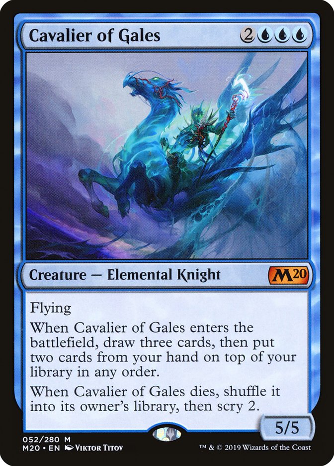 Cavalier of Gales - [Foil] Core Set 2020 (M20)