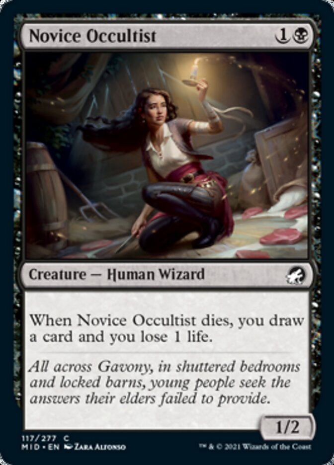 Novice Occultist - Innistrad: Midnight Hunt (MID)