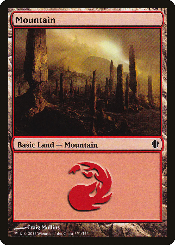 Mountain (351) - Commander 2013 (C13)