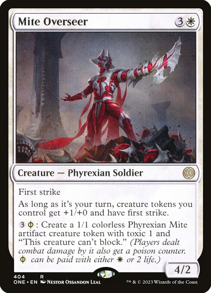 Mite Overseer - [Foil] Phyrexia: All Will Be One (ONE)