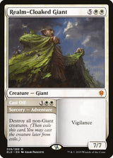 Realm-Cloaked Giant // Cast Off - [Foil, Promo] Throne of Eldraine Promos (PELD)