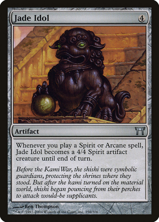 Jade Idol - [Foil] Champions of Kamigawa (CHK)