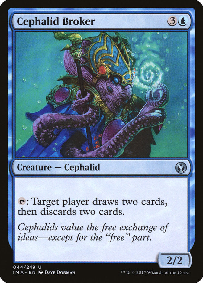 Cephalid Broker - [Foil] Iconic Masters (IMA)
