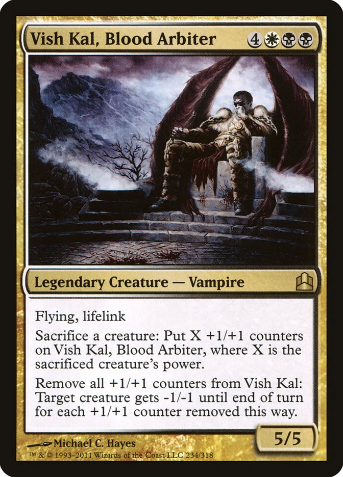 Vish Kal, Blood Arbiter - Commander 2011 (CMD)