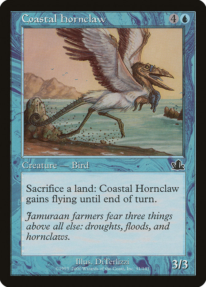Coastal Hornclaw - [Foil] Prophecy (PCY)
