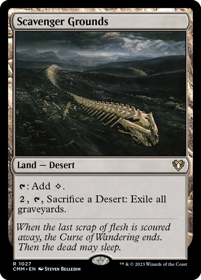 Scavenger Grounds - [Foil] Commander Masters (CMM)