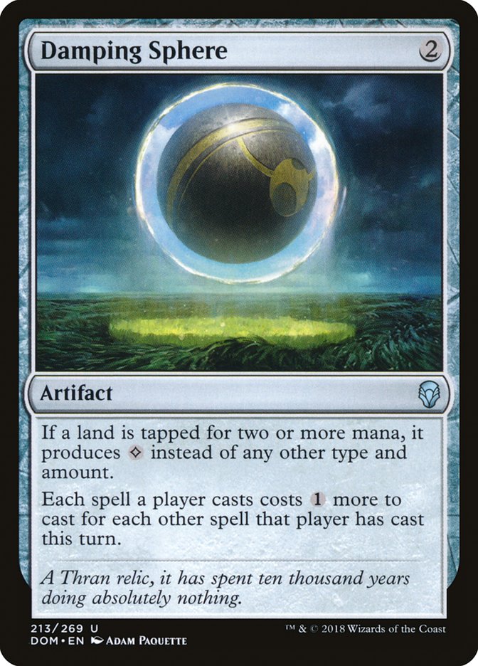 Damping Sphere - [Foil] Dominaria (DOM)