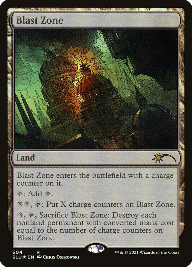 Blast Zone - [Foil] Secret Lair: Ultimate Edition (SLU)