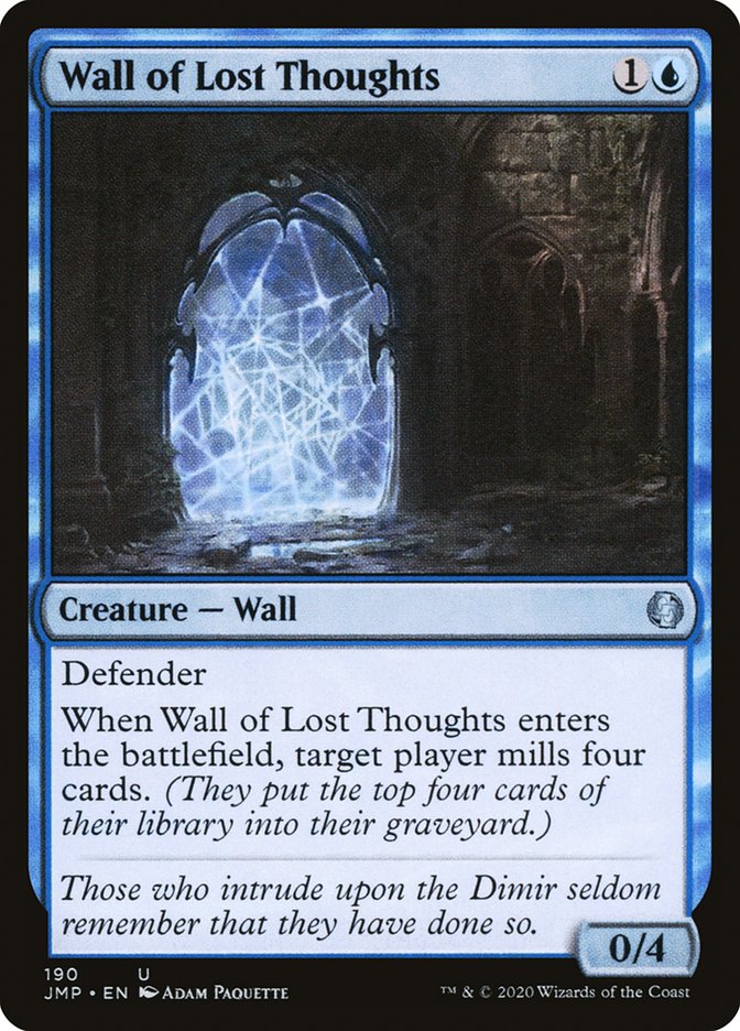 Wall of Lost Thoughts - Jumpstart (JMP)