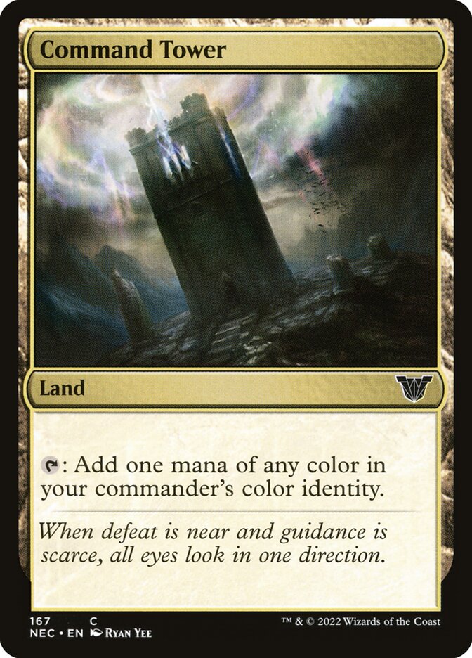 Command Tower - Neon Dynasty Commander (NEC)