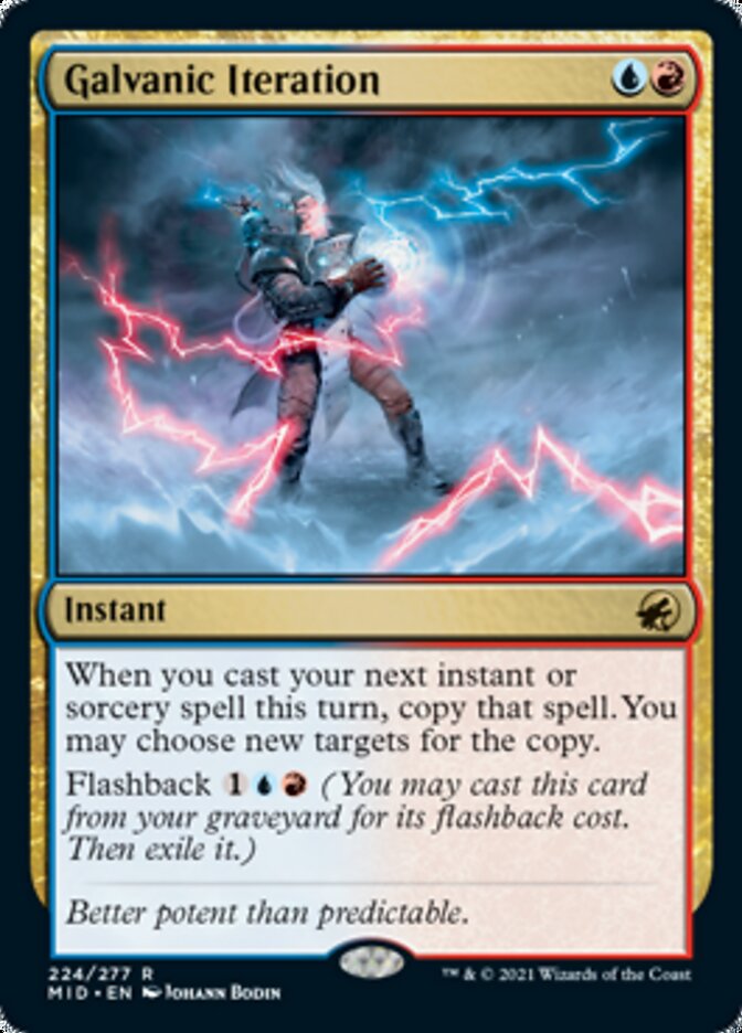 Galvanic Iteration - [Foil] Innistrad: Midnight Hunt (MID)
