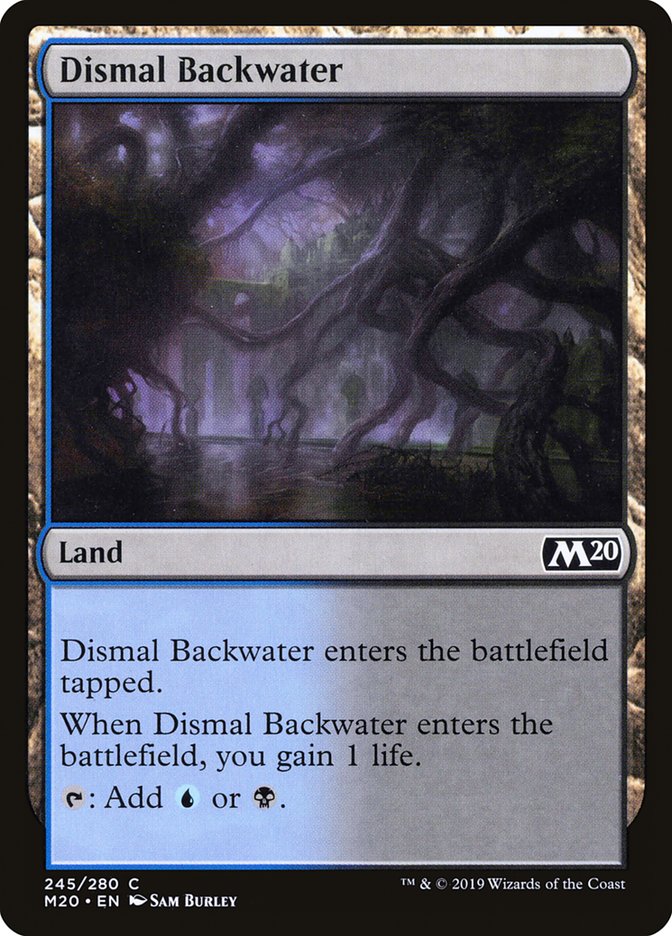 Dismal Backwater - [Foil] Core Set 2020 (M20)