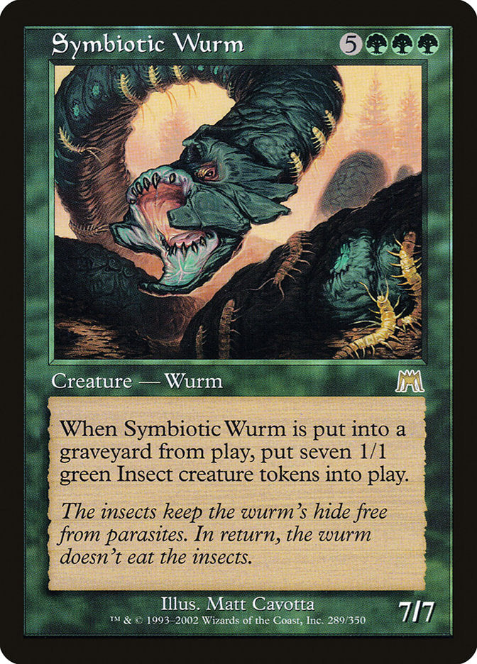 Symbiotic Wurm - [Retro Frame] Onslaught (ONS)