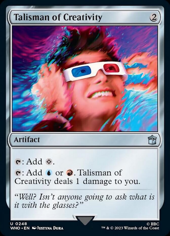 Talisman of Creativity - [Foil] Doctor Who (WHO)