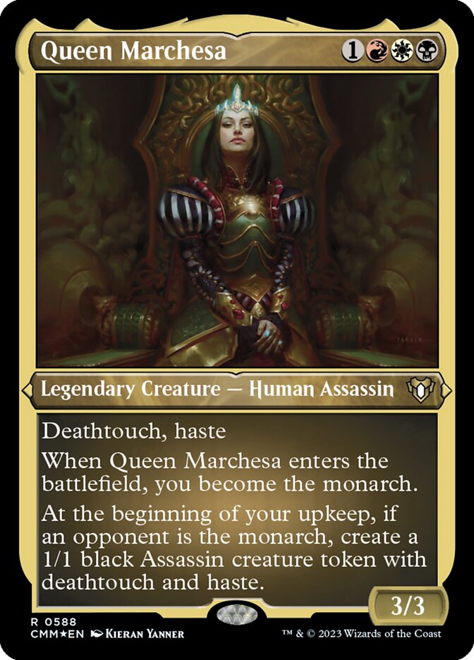 Queen Marchesa - [Etched Foil] Commander Masters (CMM)