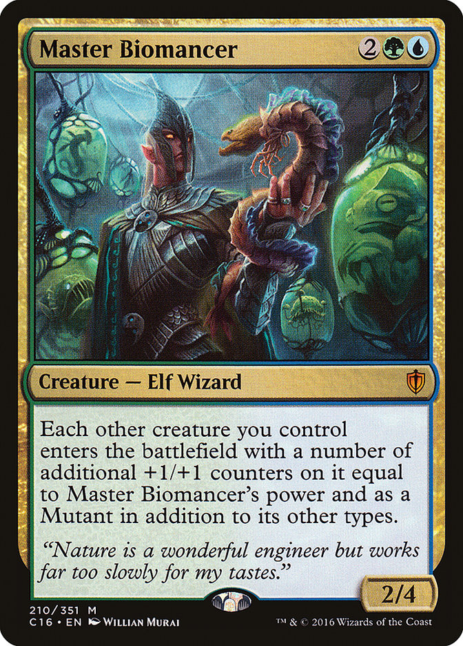 Master Biomancer - Commander 2016 (C16)