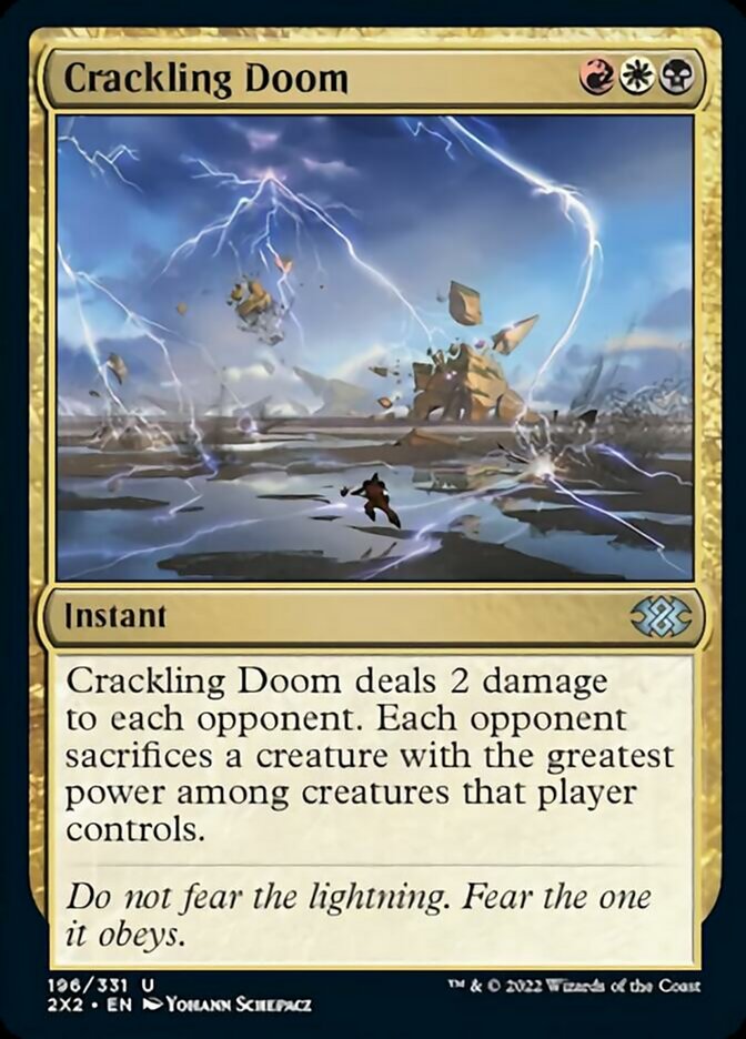 Crackling Doom - [Foil] Double Masters 2022 (2X2)