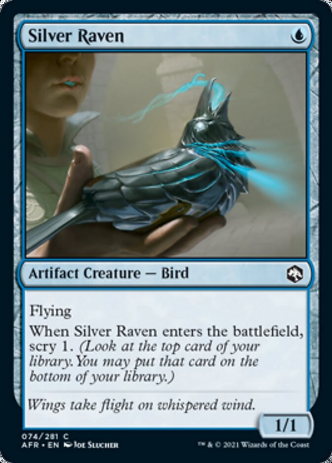 Silver Raven - [Foil] Adventures in the Forgotten Realms (AFR)