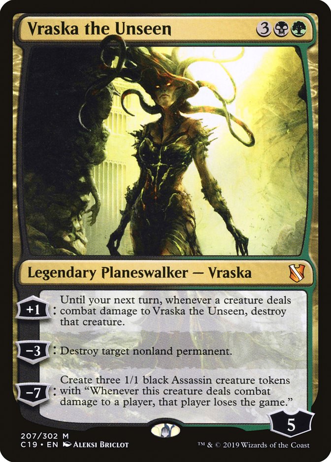 Vraska the Unseen - Commander 2019 (C19)