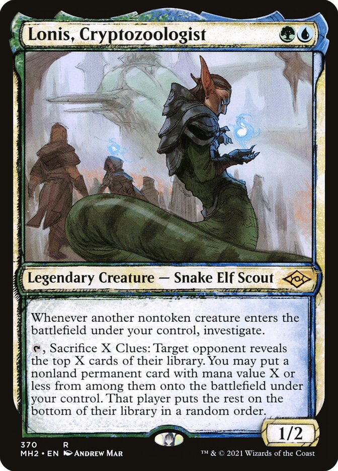 Lonis, Cryptozoologist - [Showcase] Modern Horizons 2 (MH2)