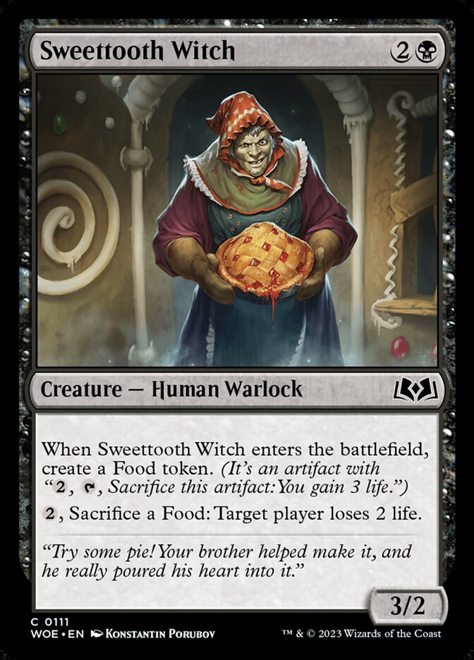 Sweettooth Witch - Wilds of Eldraine (WOE)