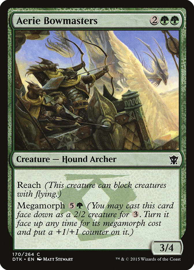 Aerie Bowmasters - [Foil] Dragons of Tarkir (DTK)