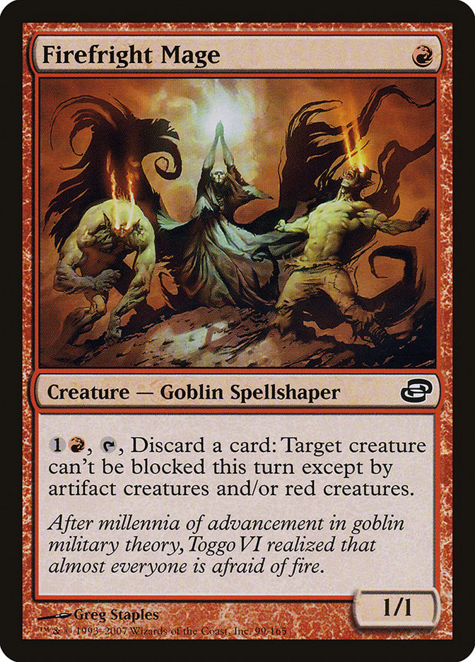 Firefright Mage - [Foil] Planar Chaos (PLC)