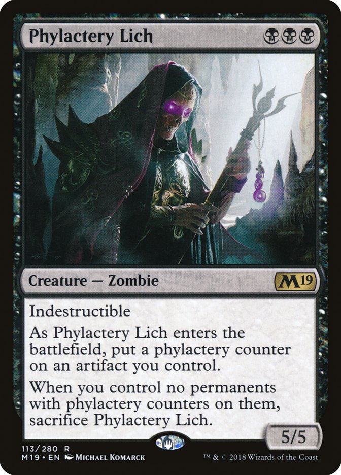 Phylactery Lich - [Foil] Core Set 2019 (M19)