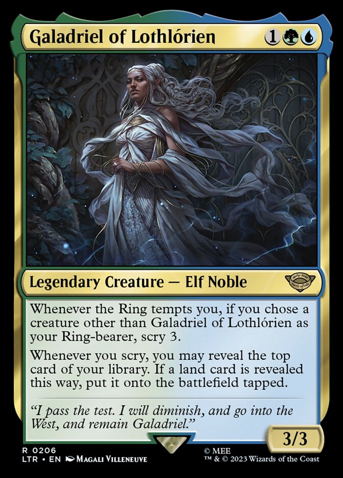 Galadriel of Lothlórien - [Foil] The Lord of the Rings: Tales of Middle-earth (LTR)